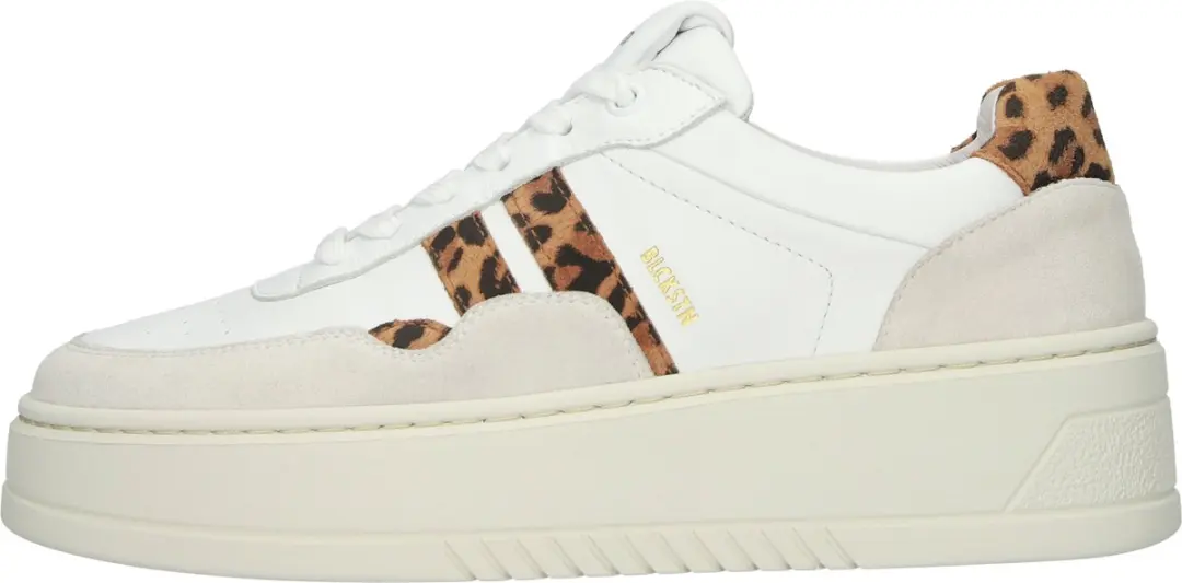Blackstone Garnet Koda FL720.WLEO Sneakers - White Leopard - 40 - afbeelding 2 van 6