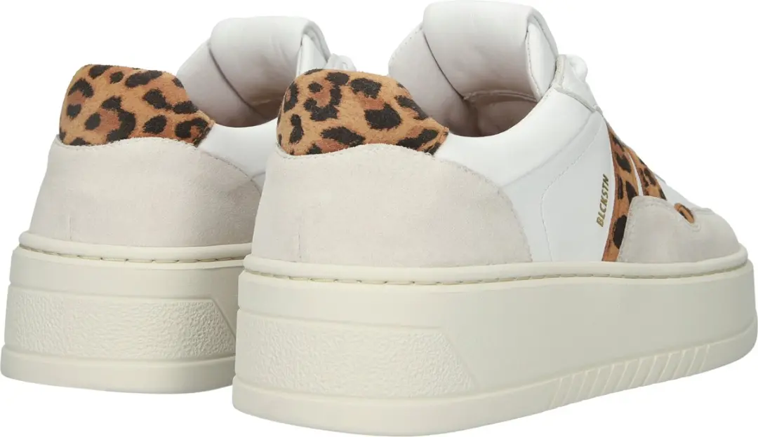 Blackstone Garnet Koda FL720.WLEO Sneakers - White Leopard - 40 - afbeelding 4 van 6