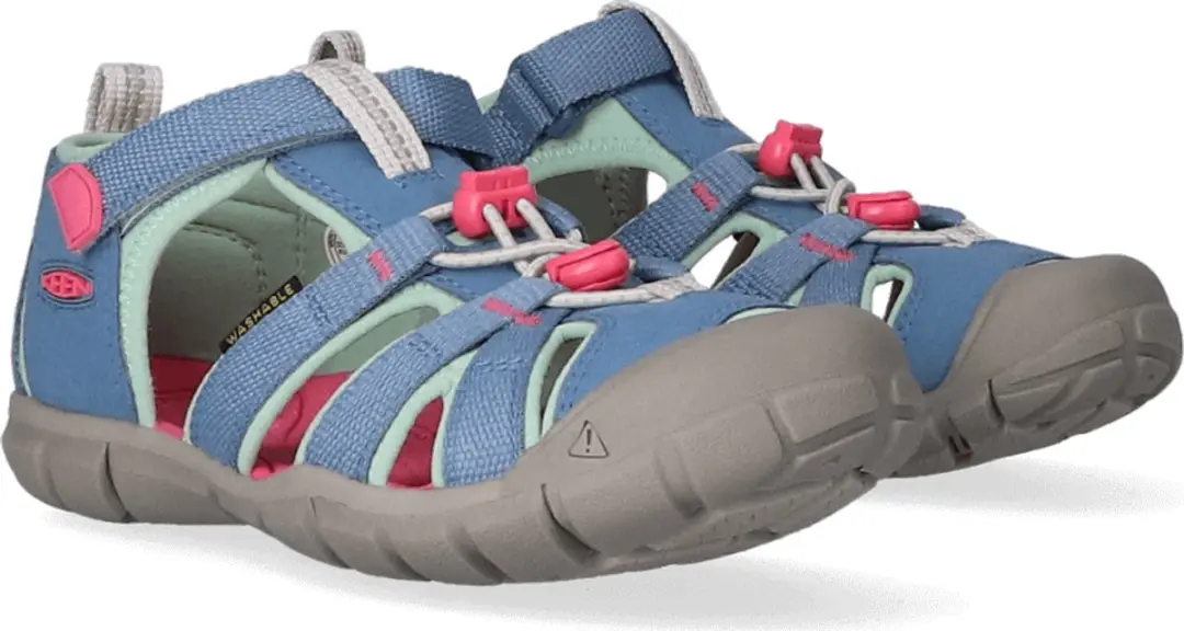 Keen Seacamp II CNX Sandalen - 39 - Coronet Blue/Hot Pink - afbeelding 6 van 6
