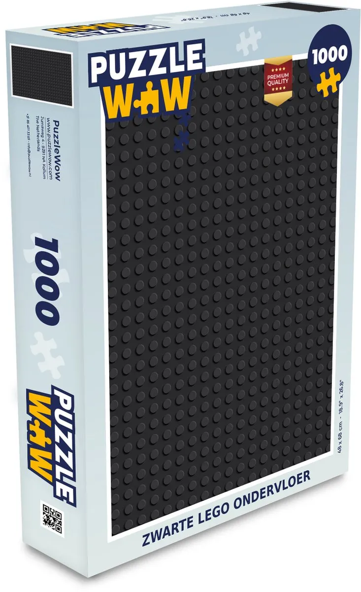 PuzzleWow Legpuzzel 1000 Stuks - Multicolor