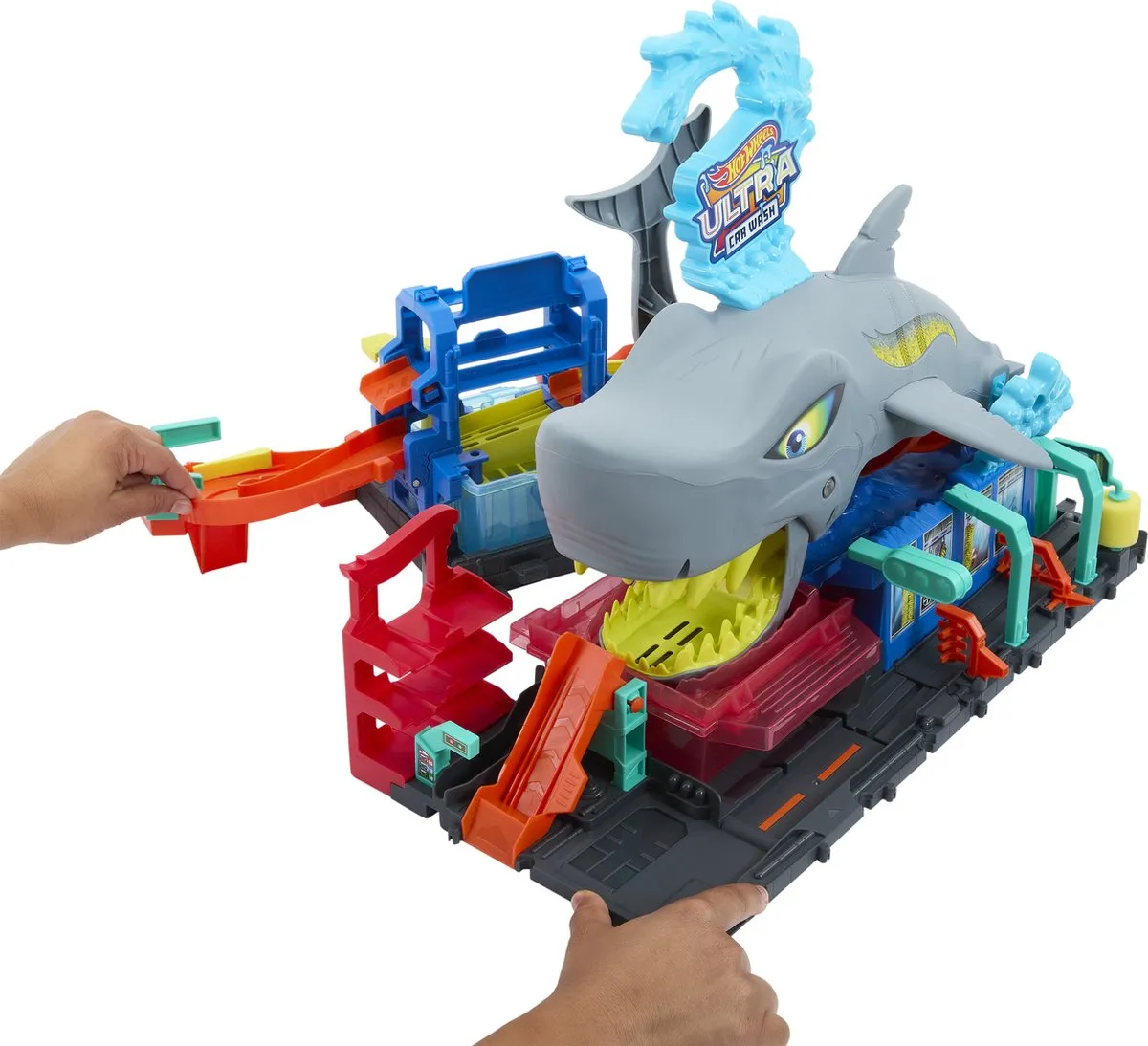 Hot Wheels Ultra Shark Racebaan HTN82 - Multicolor