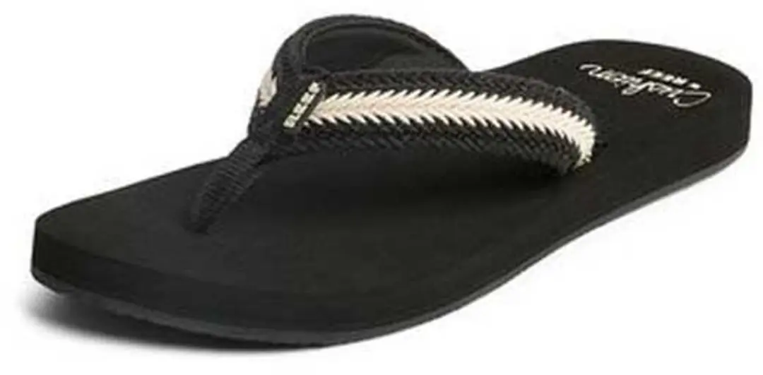 Reef Baja Maria Teenslipper - Zwart - Maat 36 - afbeelding 3 van 6
