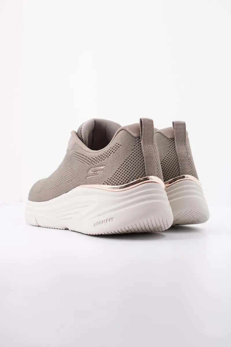 Skechers Dames BOBS Sport Arch Fit Elev8 Sneakers Dark Taupe