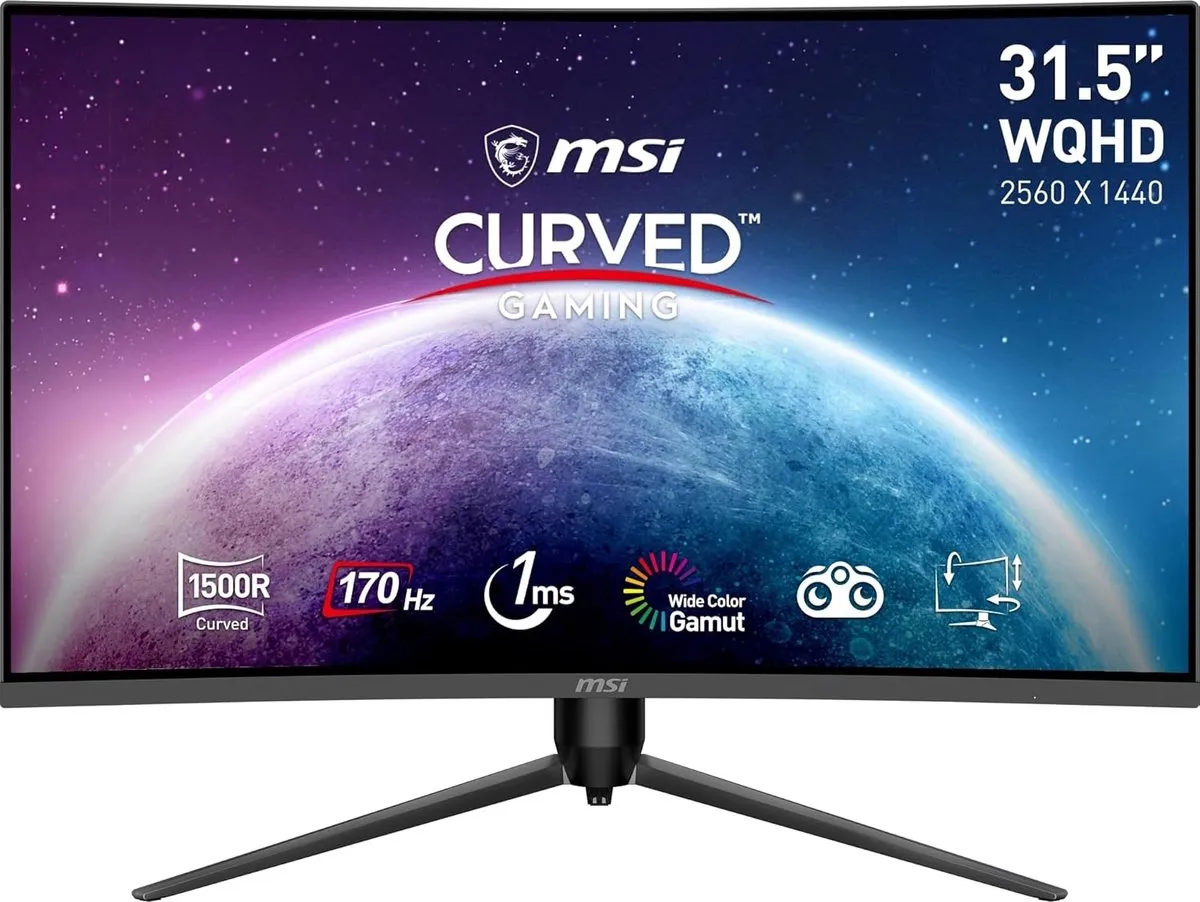 MSI G32CQ5P Curved Gaming Monitor 32"