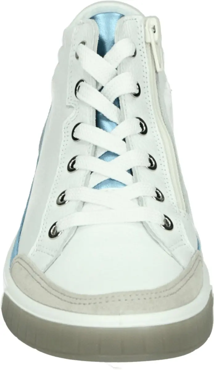 Ara 1250002 Hoge Sneakers/Veterboots - Wit/Beige - 38.5 - afbeelding 2 van 4