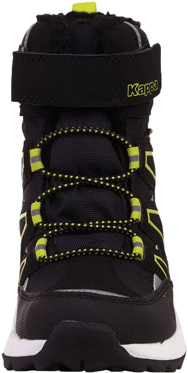 Kappa Floki Tex Schoenen Kinderen 260975K - Zwart/Limonkleur - Maat 30 - afbeelding 6 van 6