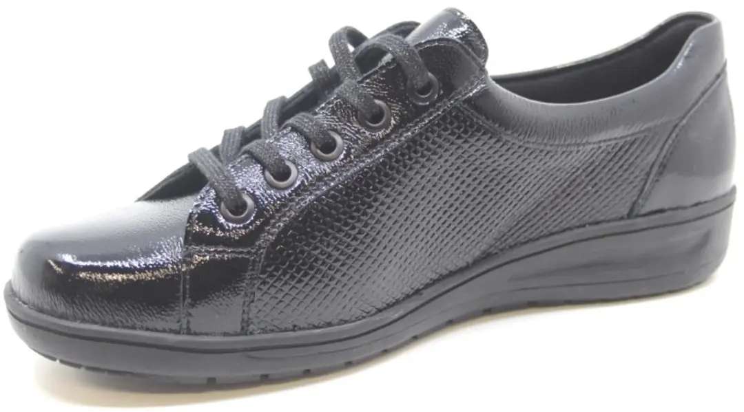 Solidus -Dames - zwart - sneakers - maat 39.5 - afbeelding 2 van 6