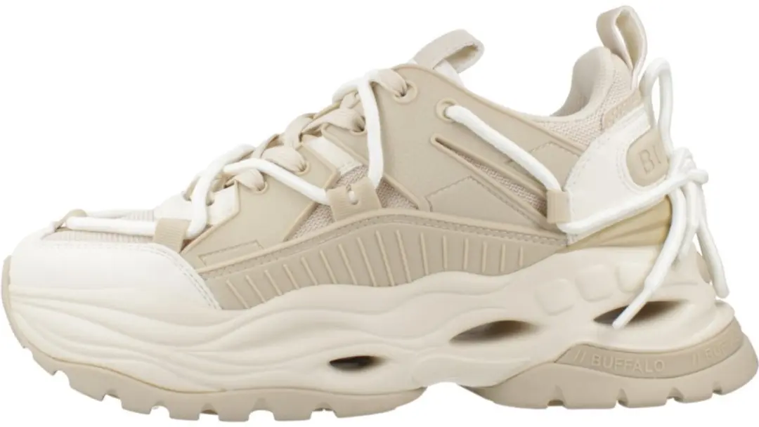 Buffalo Triplet Lace Sneaker 40 - Beige - afbeelding 2 van 4