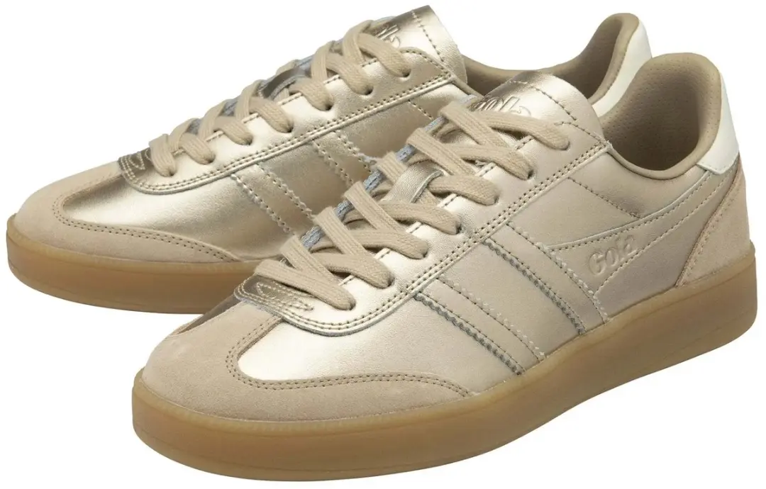 Gola Viper Metallic Damestrainers CLB783 - 42 - Gouden - afbeelding 2 van 6