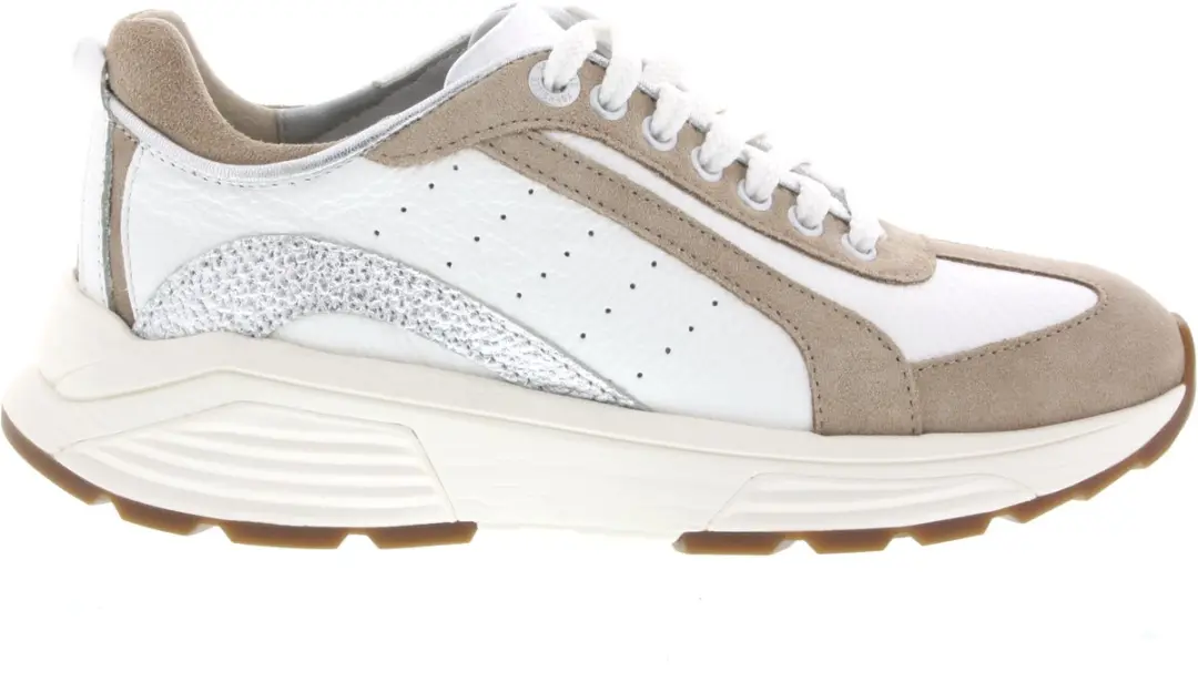Dames Veterschoenen Xsensible Bailey Combi G Taupe