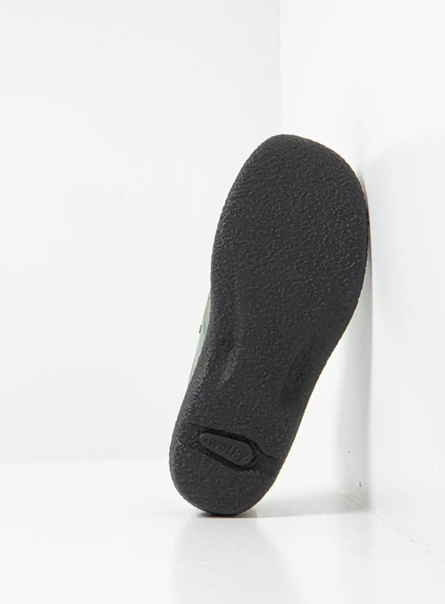 Wolky 06202 Roll Slide Dames Slides Lichtgroen - afbeelding 6 van 6