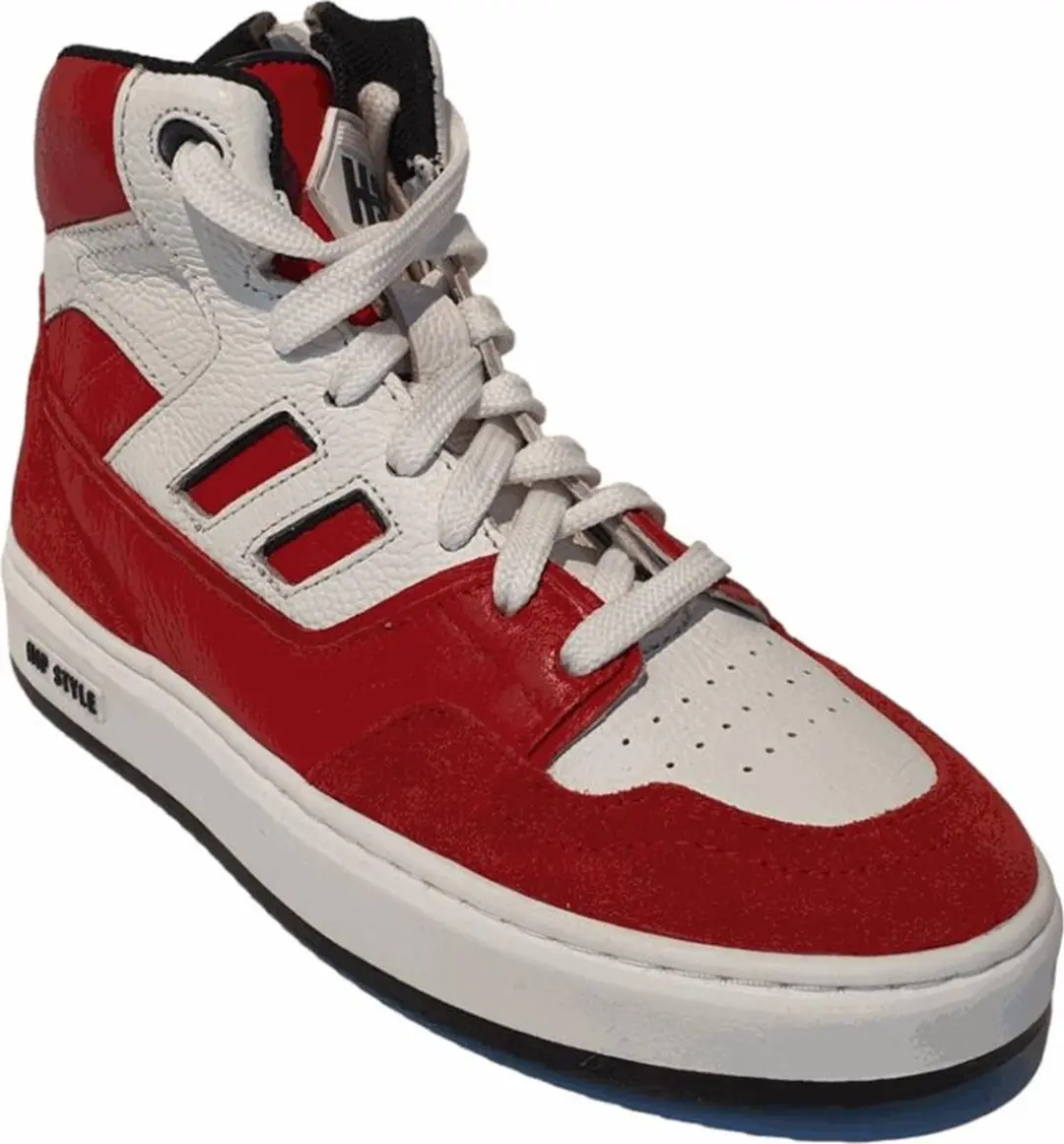 Hip H1526-55CO-LC Sneakers - Rood - Maat 39 - afbeelding 2 van 4