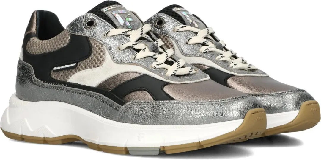 Floris van Bommel Daysi Sneakers Sfw-10133 - Zilverkleurig 38,5 - afbeelding 3 van 6