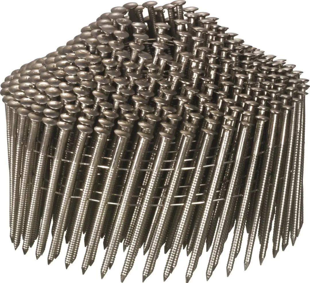 Coilnails ring 2,1 X 45 mm Roestvast staal bolkop / plastic