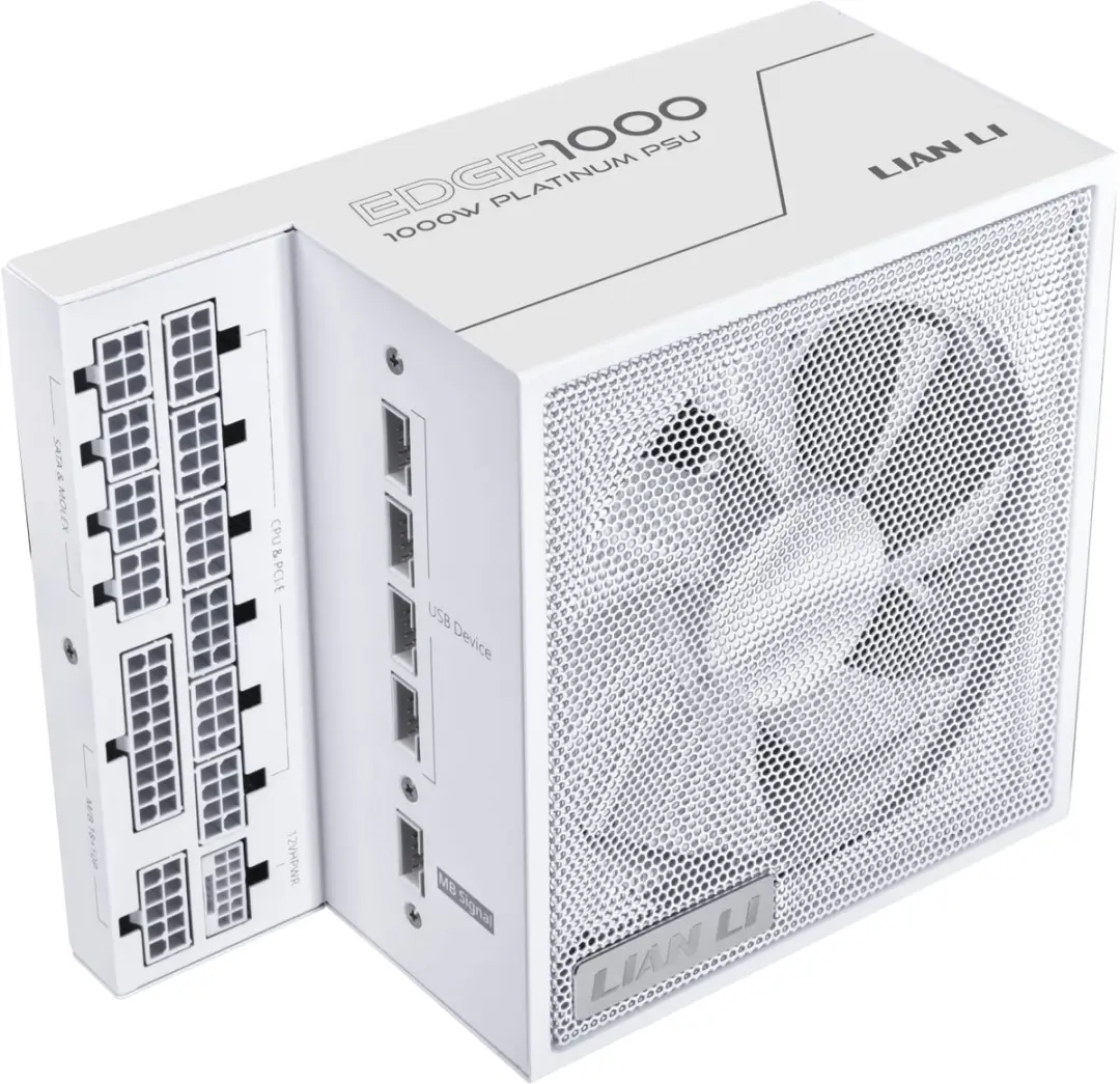 Lian Li EDGE 1000W EG1000 WHITE Voeding - 1000W Wit