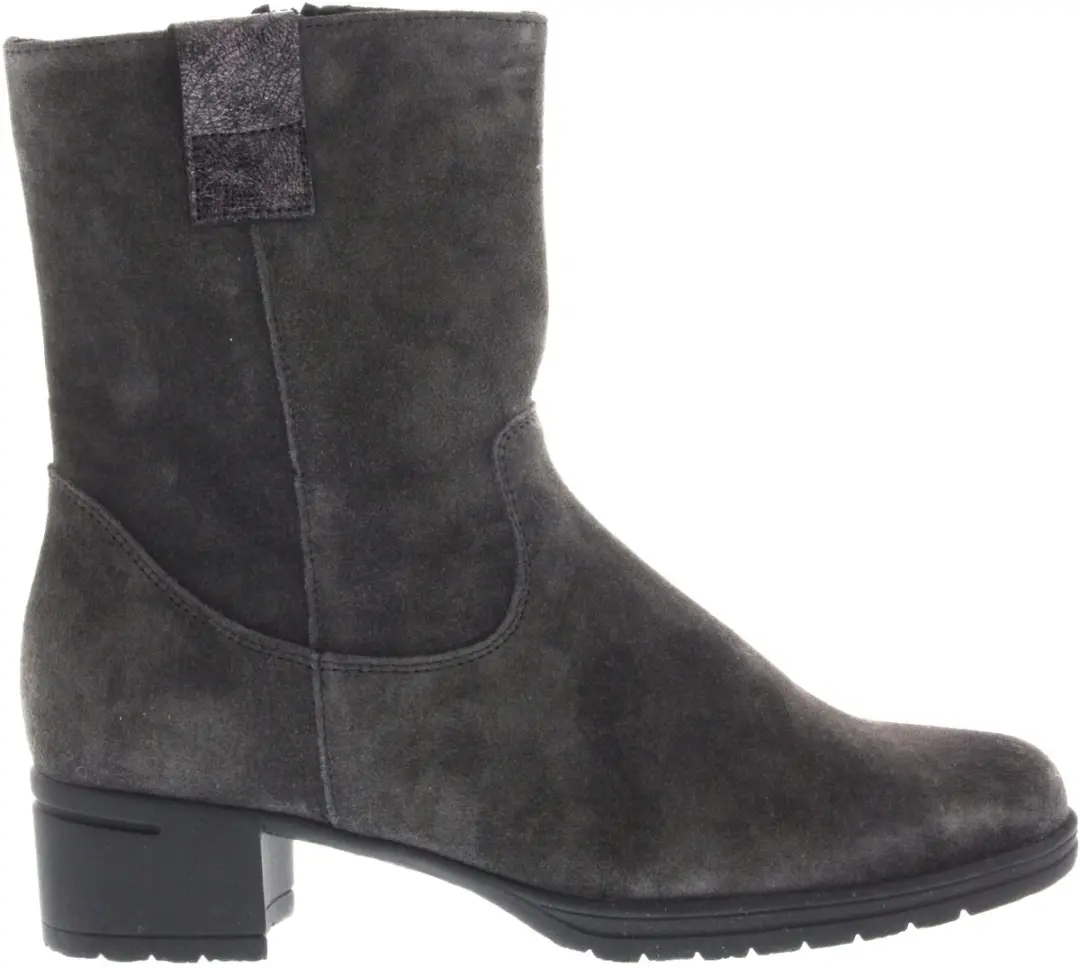 Dames Enkellaars Hartjes Hip/hop Boot Dunkelbraun Donkerbruin