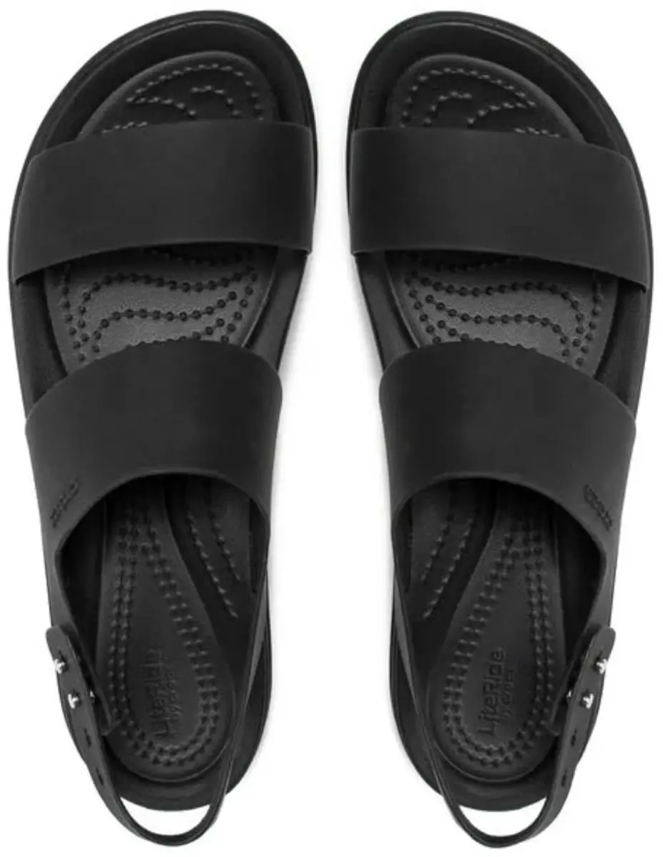 Crocs Brooklyn Low Wedge Sandalen 42-43 - Zwart - afbeelding 4 van 6