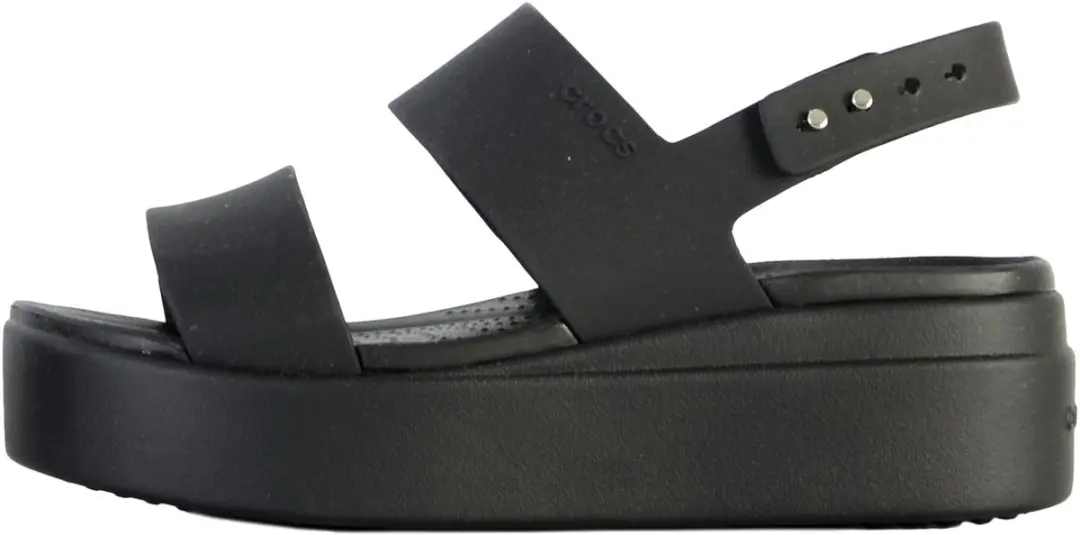 Crocs Brooklyn Low Wedge Sandalen 42-43 - Zwart - afbeelding 5 van 6