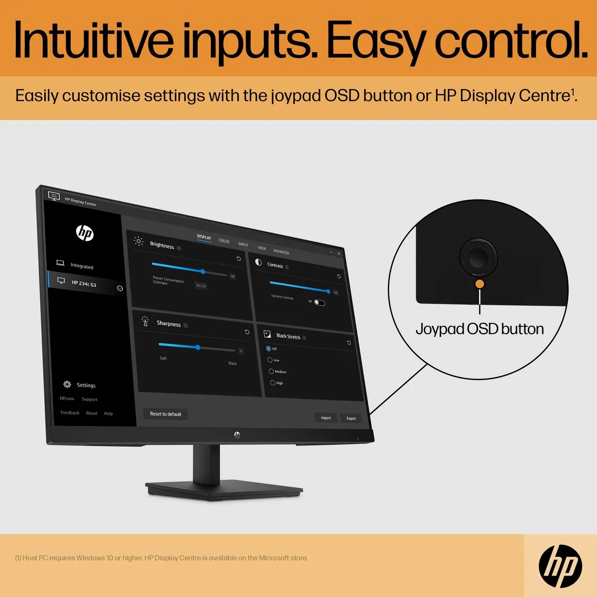 HP V27i G5 FHD Monitor 65P64AA#ABB