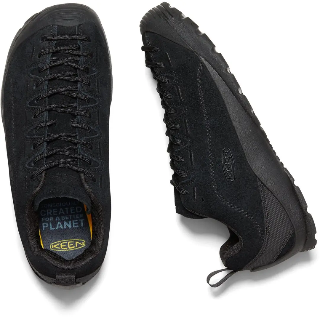 Keen Jasper Heren Sneakers Suede - Zwart - Maat 44 - afbeelding 3 van 6