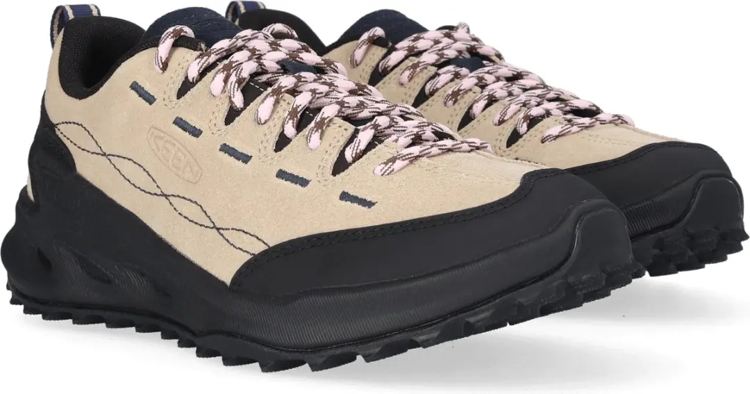Keen Jasper Zionic Dames Sneakers - Suede Safari/Giggle Pink - 39 - afbeelding 4 van 6