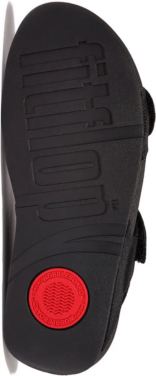 FitFlop Lulu Shimmerlux Sandalen - 36 - Zwart - afbeelding 4 van 6