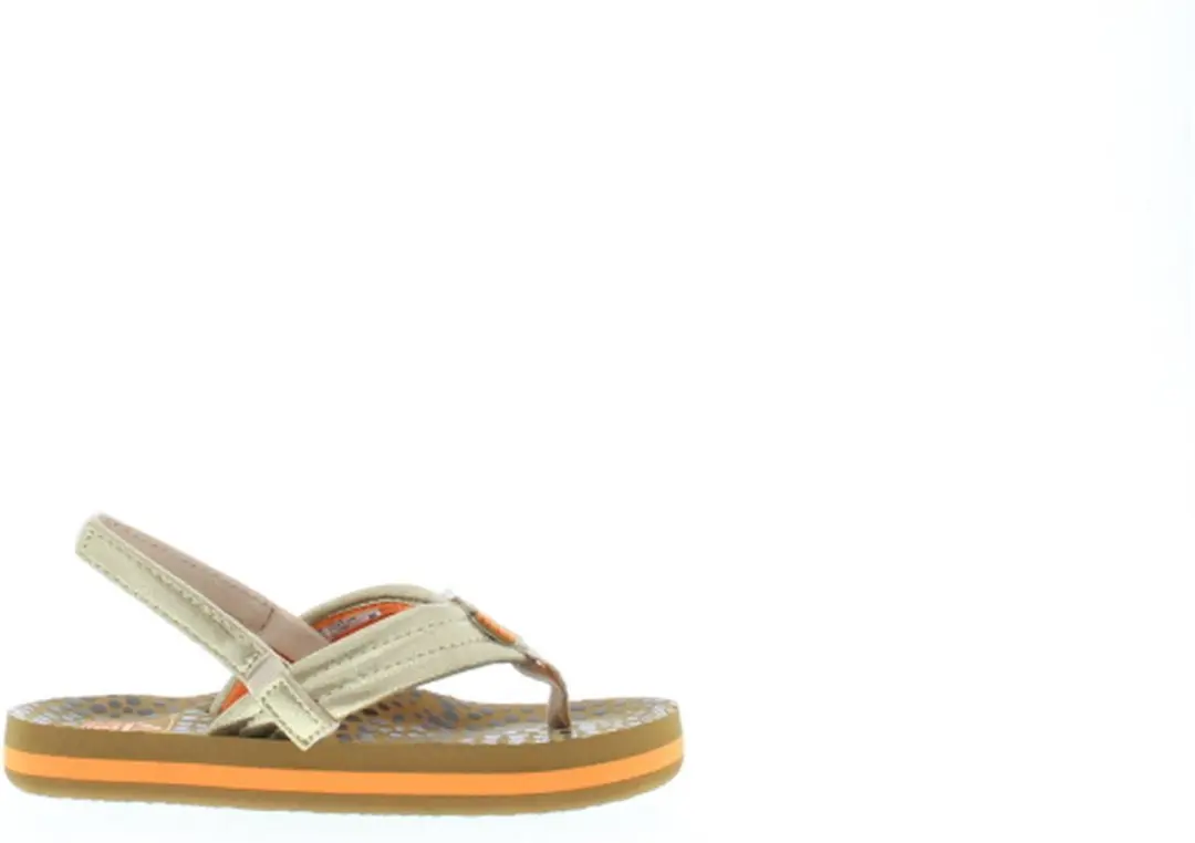 Reef Little Ahiwild Teenslipper 26 - Bruin/Goud - afbeelding 3 van 6