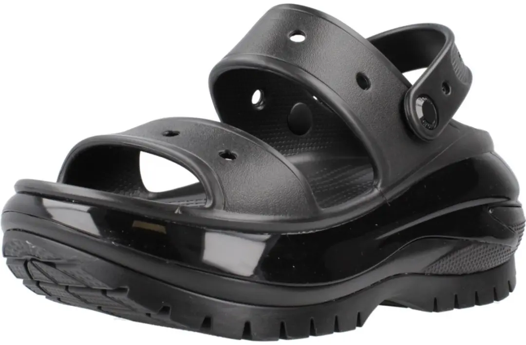 Crocs Classic Mega Crush Sandalen - Zwart EU 39-40 - afbeelding 2 van 6