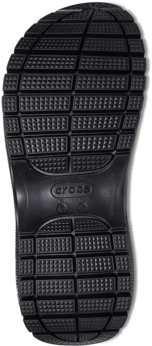 Crocs Classic Mega Crush Sandalen - Zwart EU 39-40 - afbeelding 3 van 6