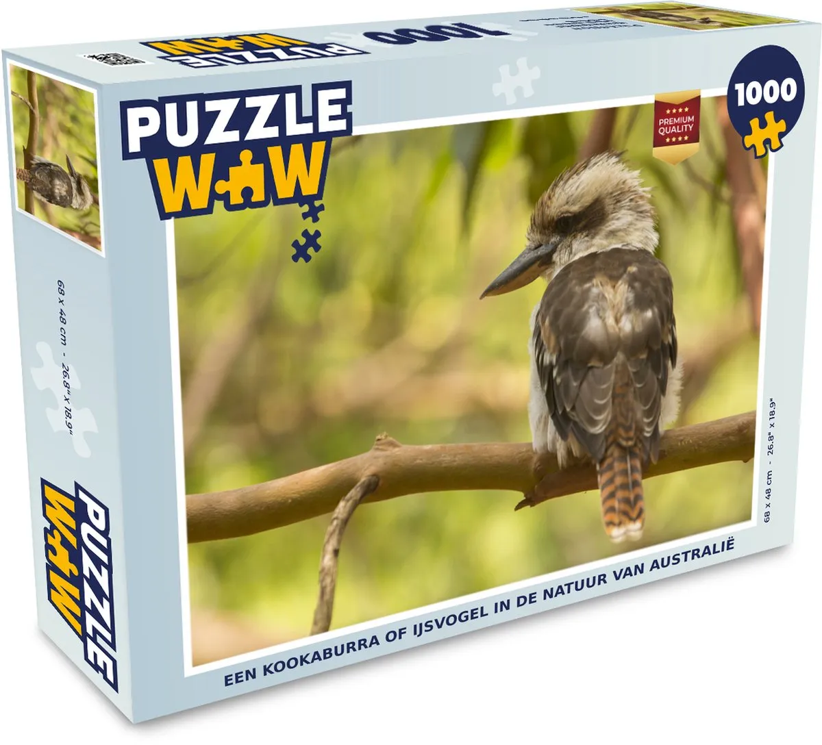 PuzzleWow Legpuzzel 1000 Stuks - Multicolor