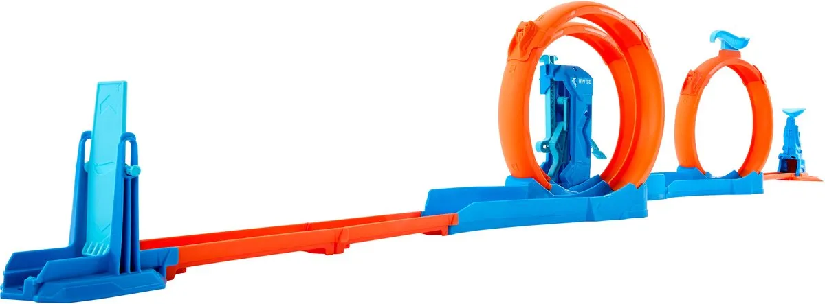 Hot Wheels Track Creator Set JDW39 - 19 Delen Multicolor