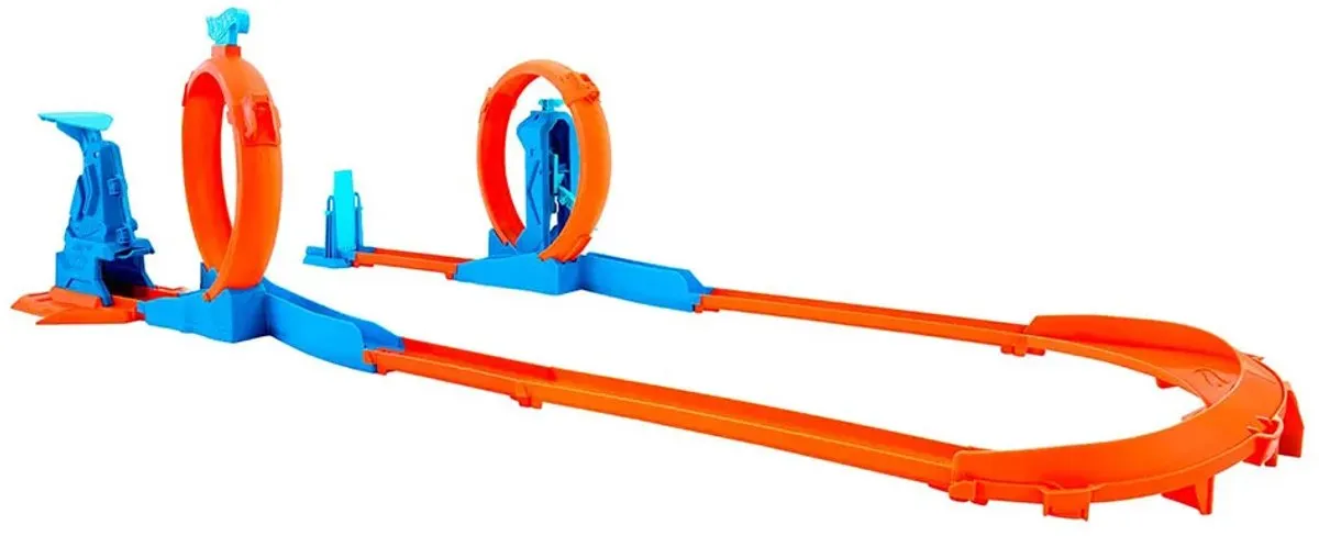 Hot Wheels Track Creator Set JDW39 - 19 Delen Multicolor
