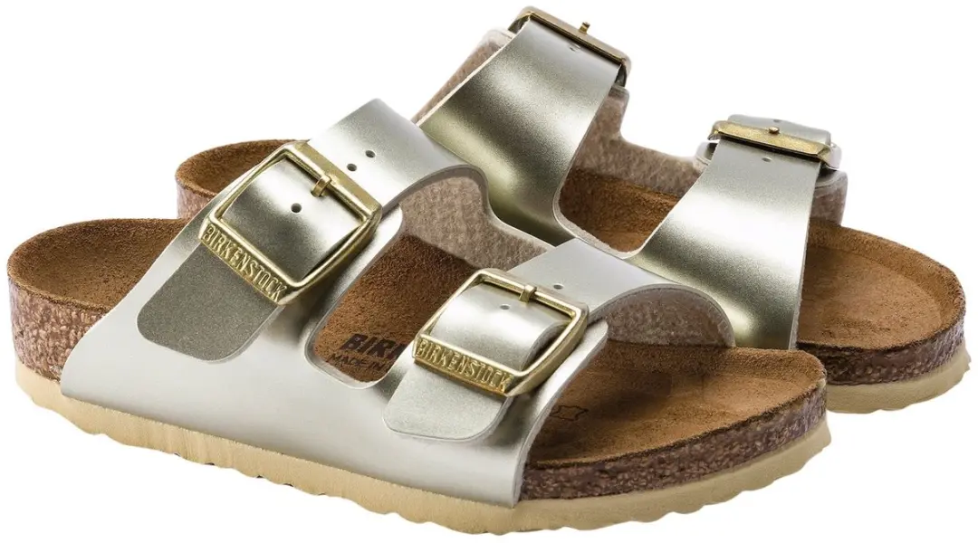 Birkenstock Arizona Electric Metallic Slippers Junior