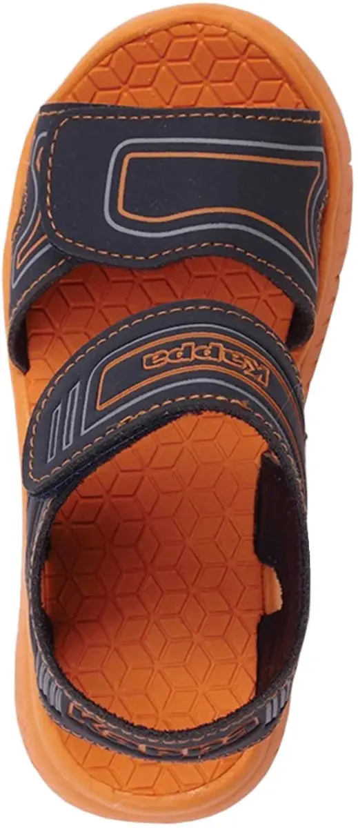 Kappa Kaleo K Sandalen Kinderen - 260887K - Donkerblauw/Oranje - afbeelding 4 van 6