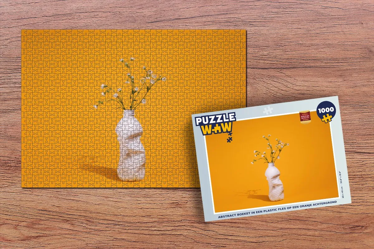 PuzzleWow Boeket Legpuzzel 1000 Stuks - Multicolor