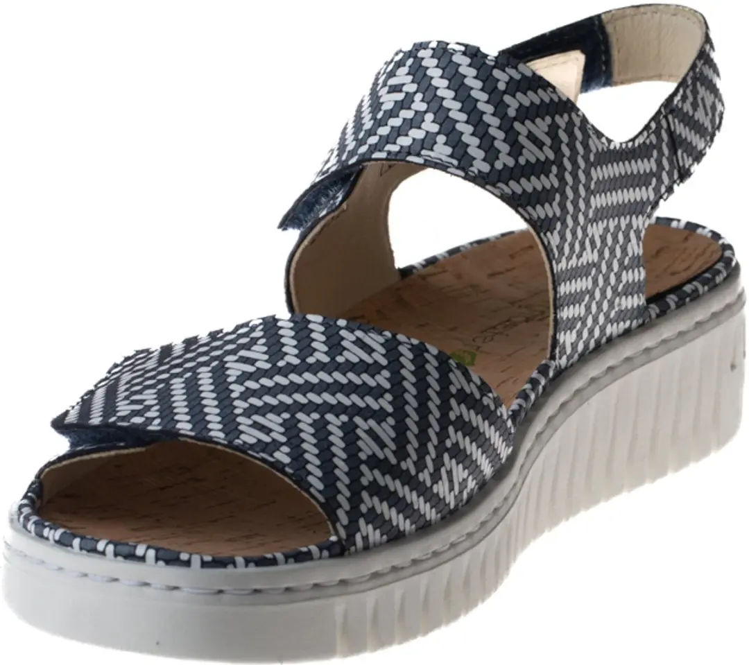 Wäldlaufer 955001 H-Willow Sandaal - Blauw - Maat 42 - afbeelding 2 van 6