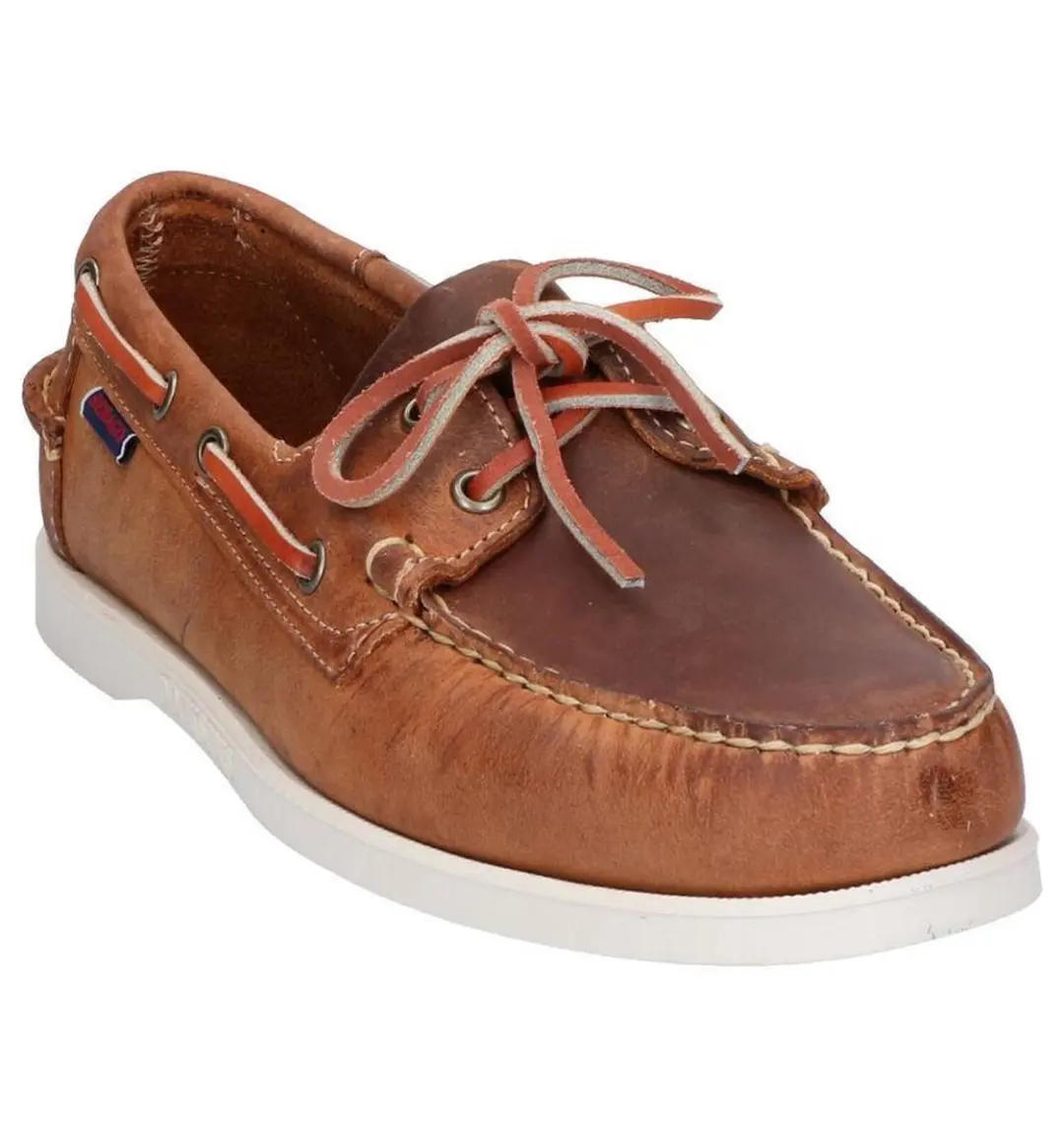 Sebago Dockside Heren Bootschoenen - Cognac - Maat 44 - afbeelding 5 van 6