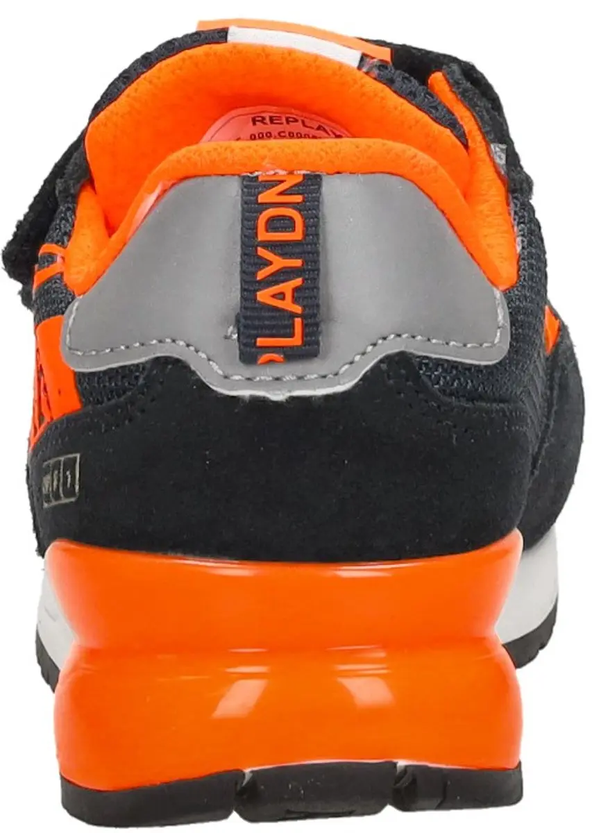 Replay Shoot Kid 6 Sneakers Jongens - Leren Sneaker - Blauw - Maat 26 - afbeelding 6 van 6