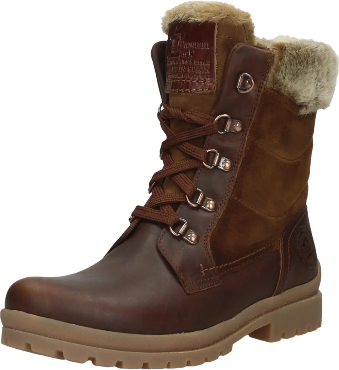 Panama Jack TUSCANI B26 Dames Veterschoenen - Cognac 38