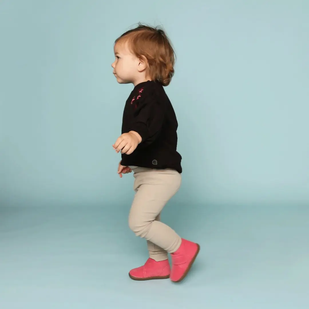 Shoesme Babyslofjes Vilt Meisjes - Pink - Maat 25 - afbeelding 4 van 6