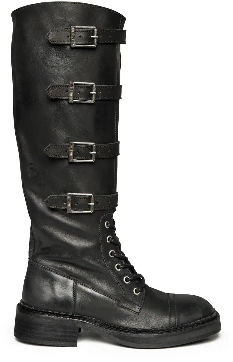 Steve Madden Rox Leren Dameslaarzen