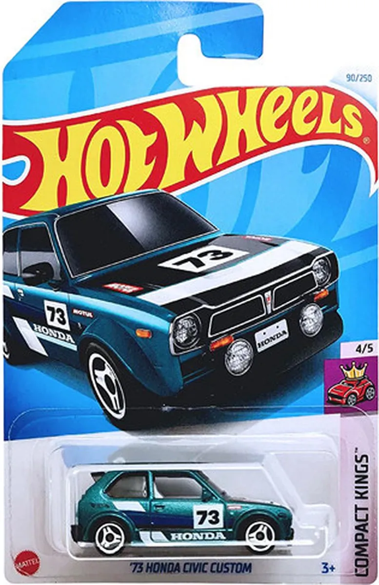 Hot Wheels Honda Civic Custom Sea Green HW 21A 1:64
