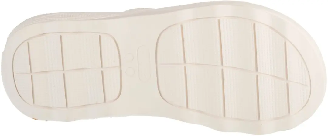 Crocs Classic Mega Crush Tripe Strap Slippers 38/39 - Wit - afbeelding 4 van 5