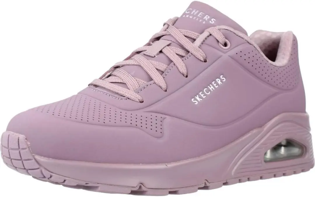 Skechers Uno Stand On Air Dames Sneakers - Paars - afbeelding 3 van 6
