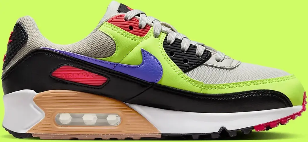 "Sneakers Nike Nike Air Max 90 ""Black Volt Ultramarine"""