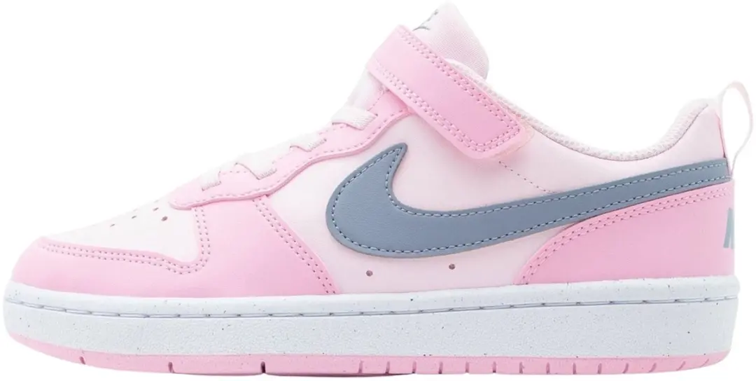 Nike Court Borough Low Recraft (PS) Sneakers - 33.5 - Roze/Grijs/Wit