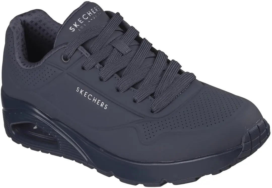 Skechers Uno Stand On Air Heren Sneakers 47.5 - Navy - afbeelding 2 van 6