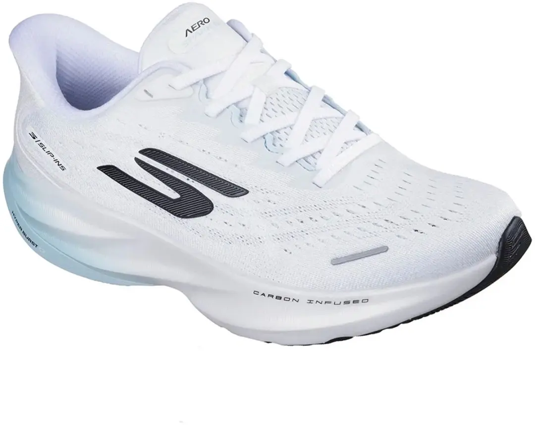 Skechers Aero Spark 246205-WLB Schoenen - Wit/Lichtblauw - afbeelding 3 van 6