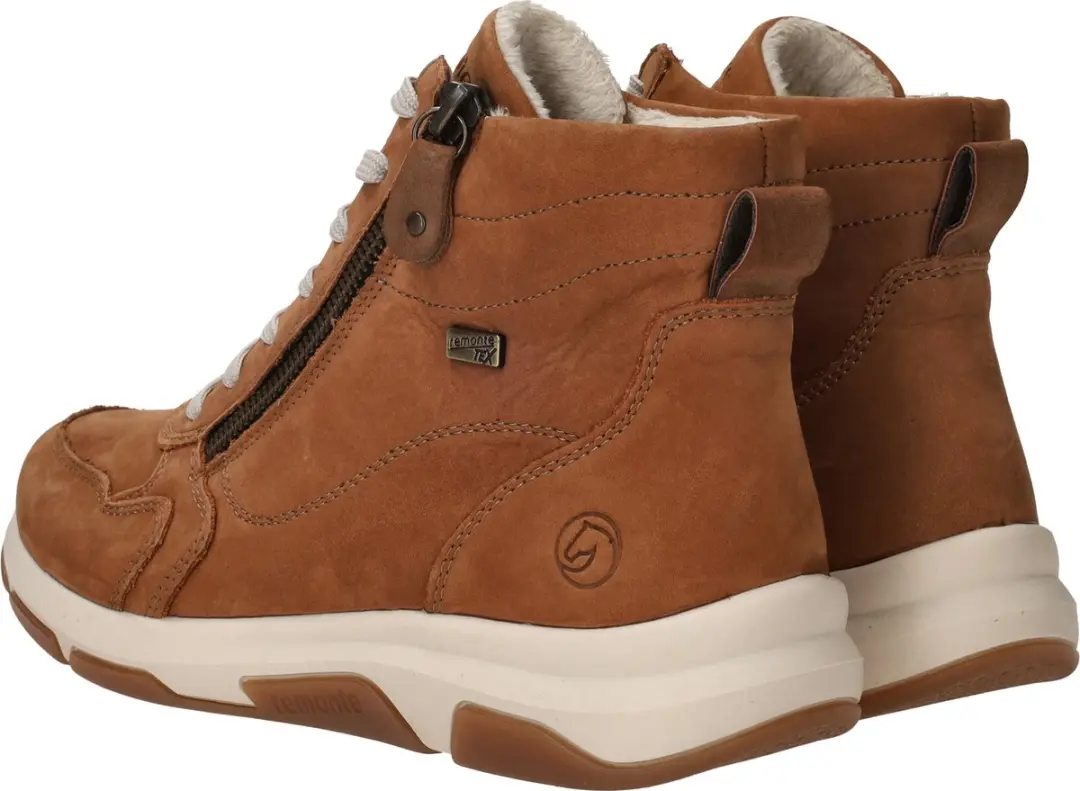 Remonte Veterboots Dames - Cognac - afbeelding 4 van 4