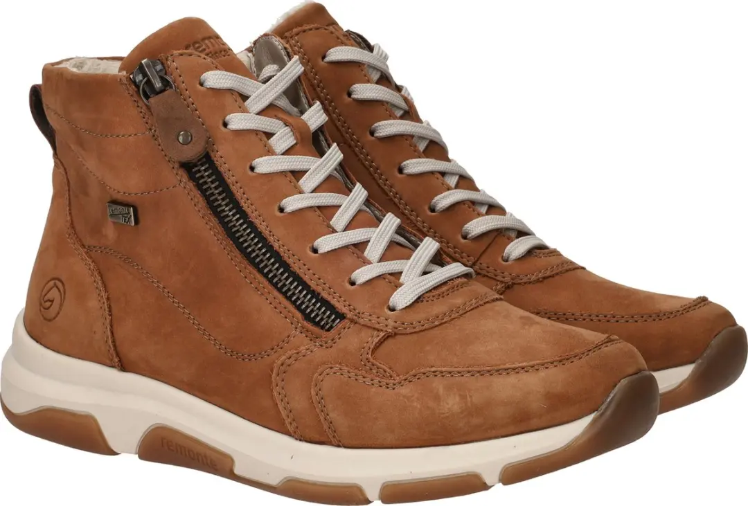 Remonte Veterboots Dames - Cognac - afbeelding 3 van 4